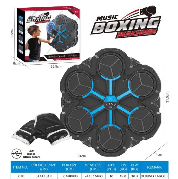 Boxing Reflex Target Machine – Home Training with Music