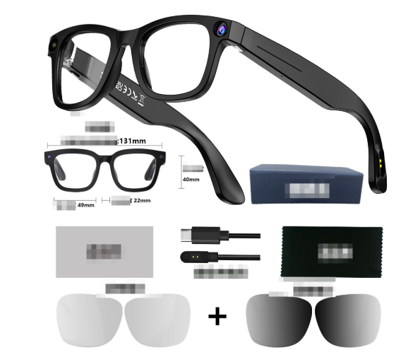 AI Camera Smart Glasses – Capture Life Hands-Free