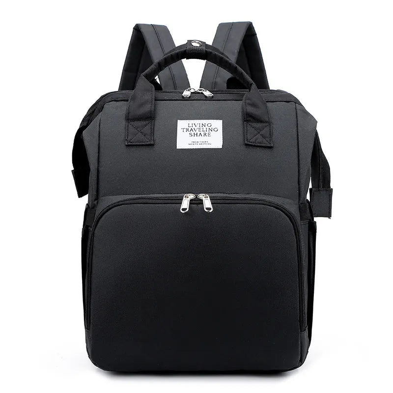 Large-Capacity Diaper Backpack – Everything in One Bag