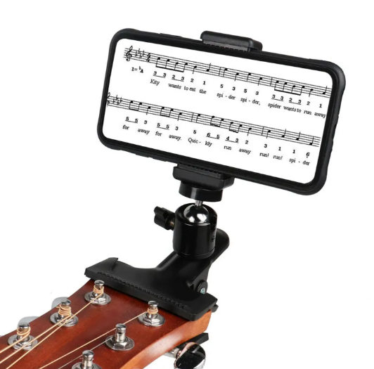 Phone Guitar Clip Stand – Film Your Playing Hands-Free