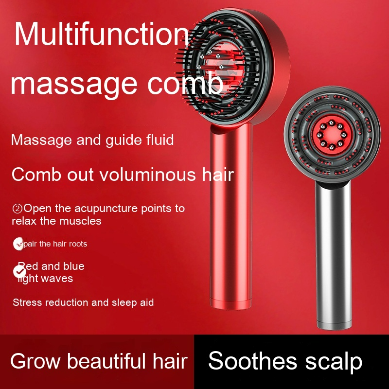 Scalp Massager Comb – Relax & Detangle in One