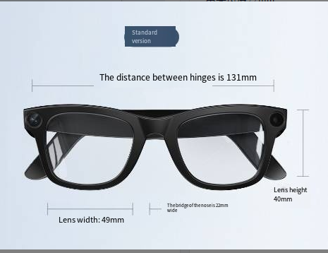 AI Camera Smart Glasses – Capture Life Hands-Free