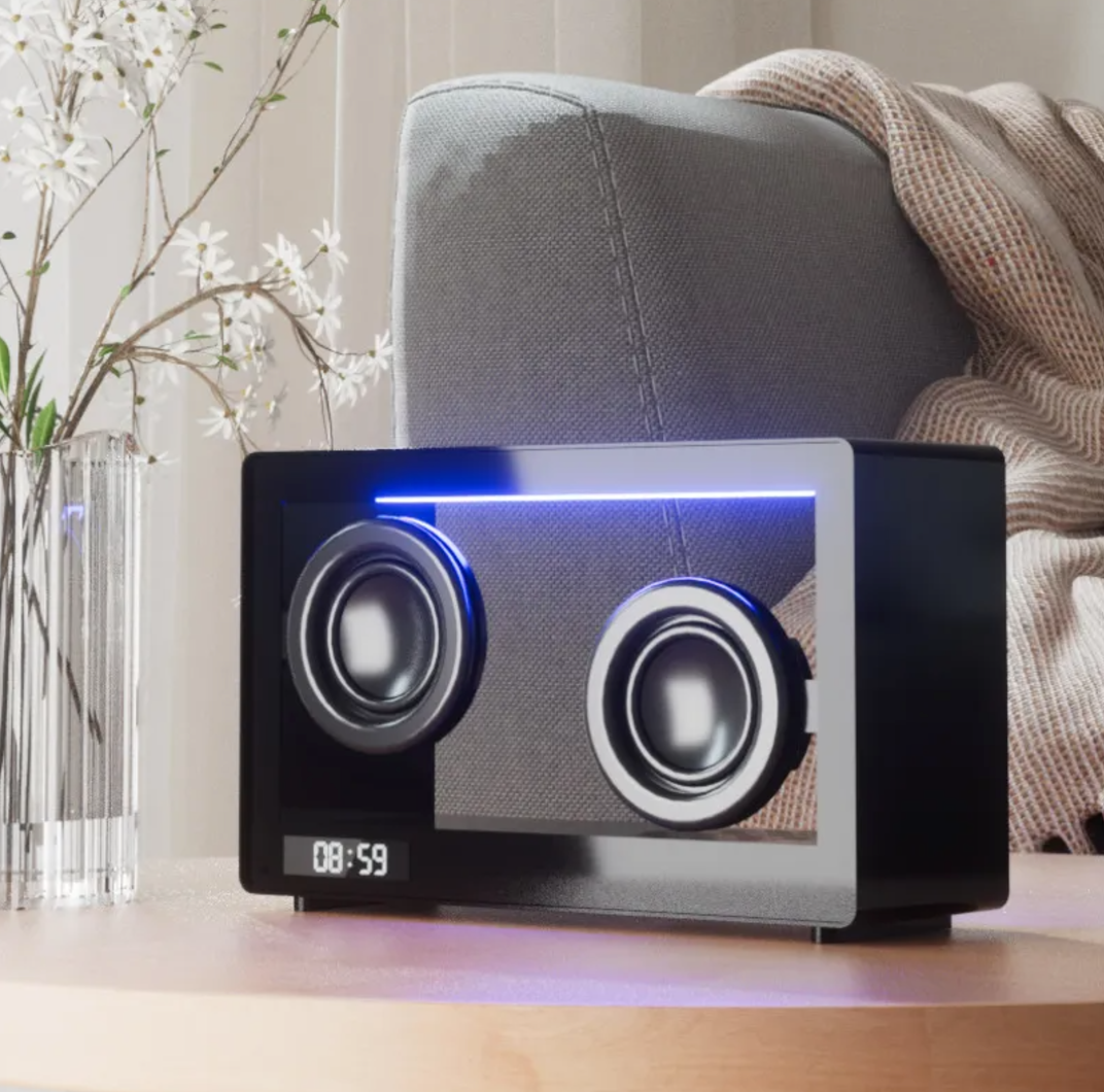 Transparent Bluetooth Speaker – Sound You Can See Through