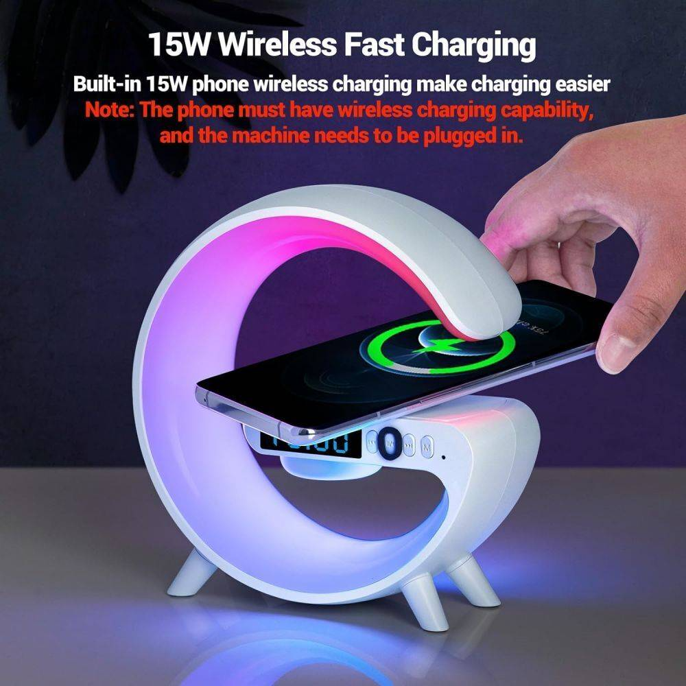 RGB Night Light with Bluetooth Speaker – Light & Sound in One