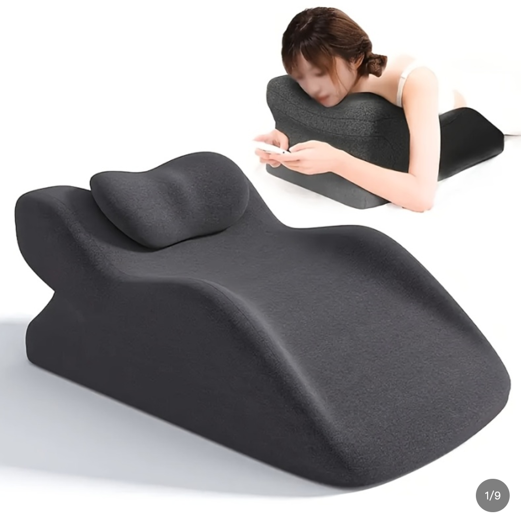 Stomach Sleeper Pillow – Slim, Soft Support
