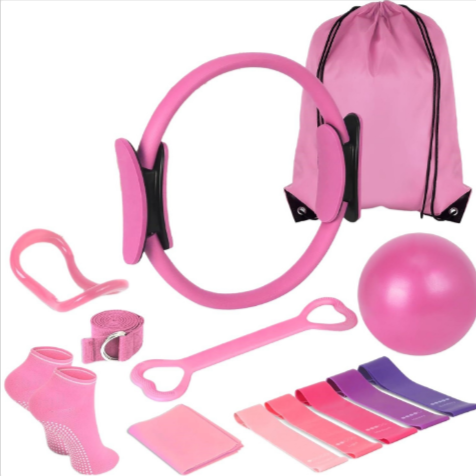 13-Piece Yoga & Pilates Set – Full-Body Home Workout Kit