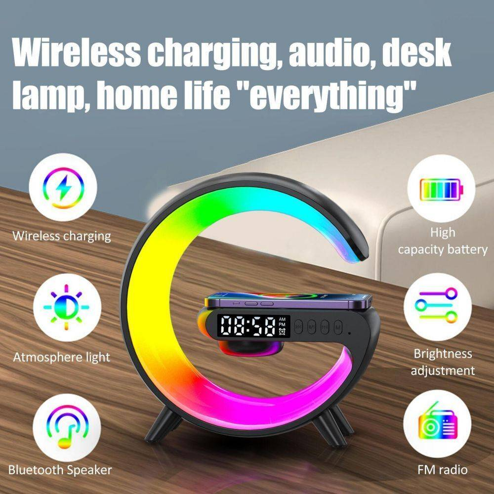 RGB Night Light with Bluetooth Speaker – Light & Sound in One