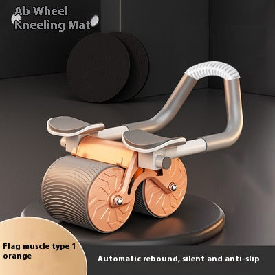 Automatic Rebound Ab Wheel – Core Trainer with Spring Assist