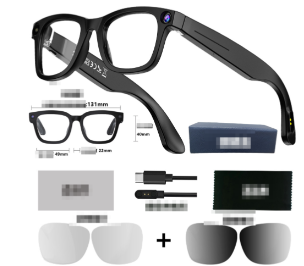 AI Camera Smart Glasses – Capture Life Hands-Free