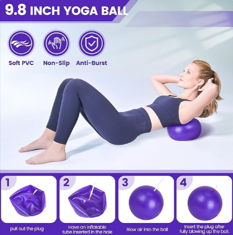 13-Piece Yoga & Pilates Set – Full-Body Home Workout Kit
