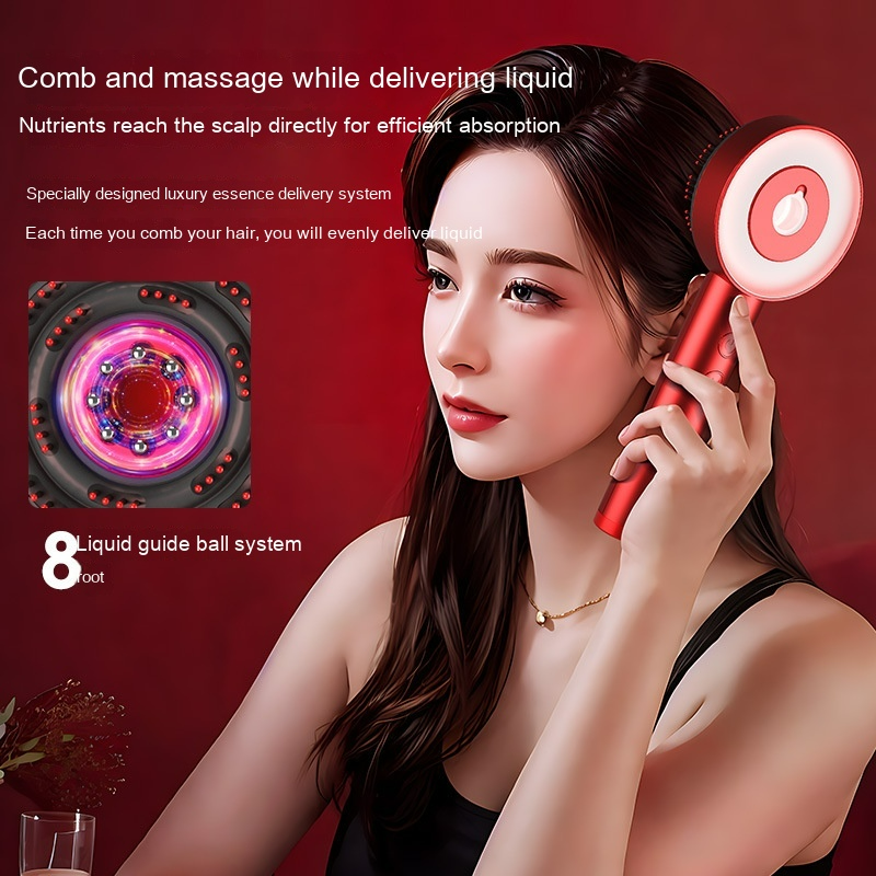 Scalp Massager Comb – Relax & Detangle in One