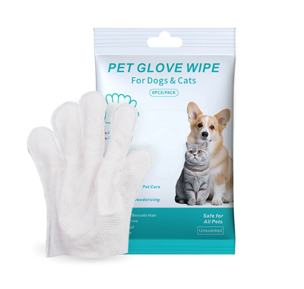 Pet Cleaning Gloves & Wipes – Quick Grooming On the Go