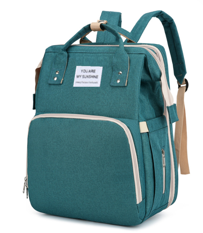 Large-Capacity Diaper Backpack – Everything in One Bag