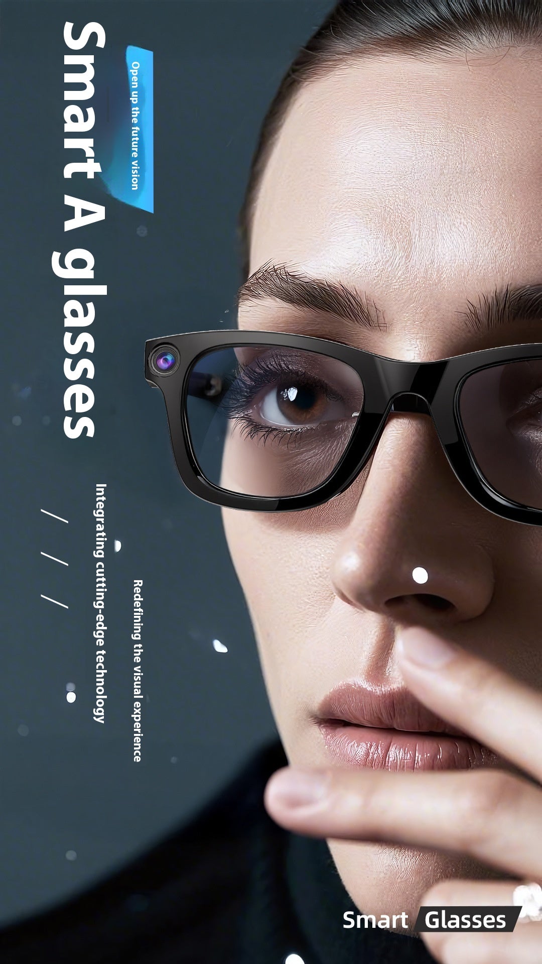 AI Camera Smart Glasses – Capture Life Hands-Free