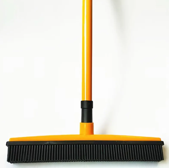 Pet Hair Removal Broom – Lifts Fur Off Carpets & Floors