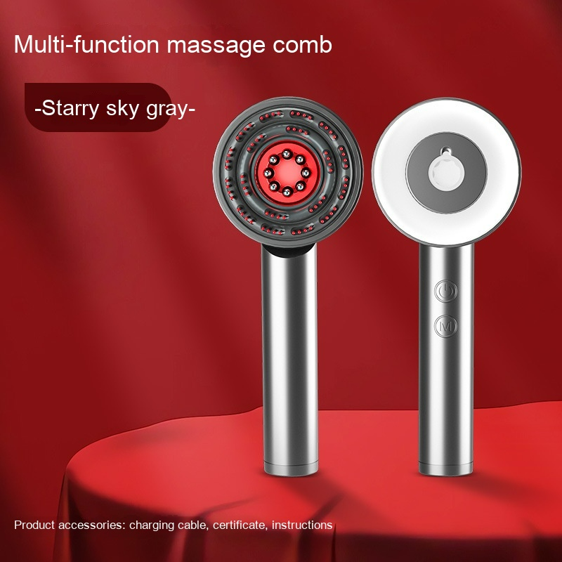 Scalp Massager Comb – Relax & Detangle in One