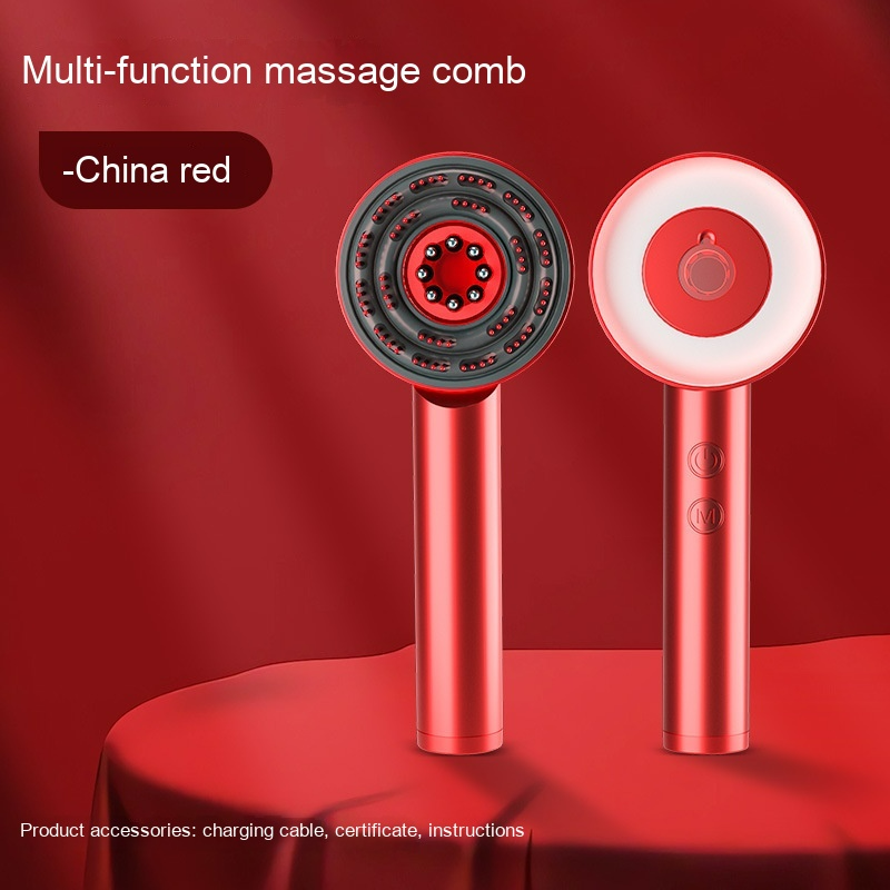 Scalp Massager Comb – Relax & Detangle in One