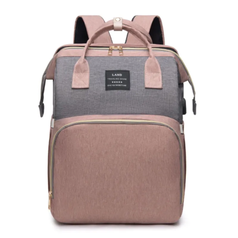 Large-Capacity Diaper Backpack – Everything in One Bag