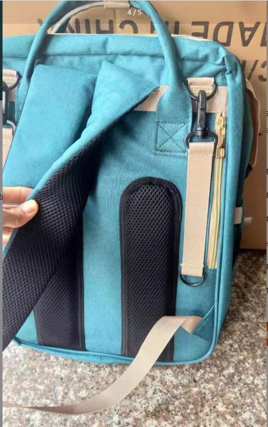 Large-Capacity Diaper Backpack – Everything in One Bag