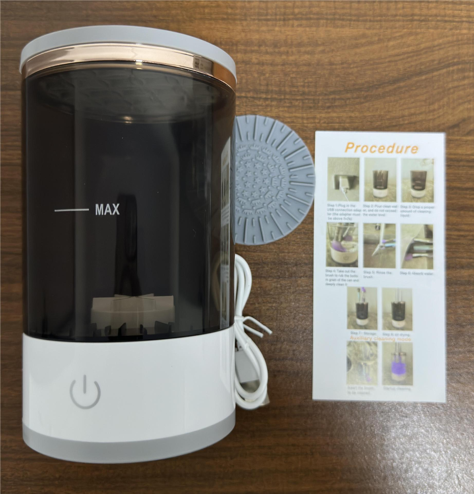 Electric Makeup Brush Cleaner – Spotless Brushes in Seconds