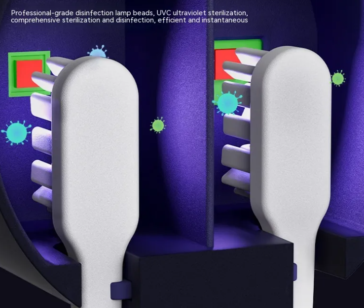 Smart Toothbrush Holder – Touch-Free Wall Station with UV Cycle