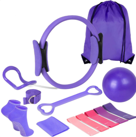 13-Piece Yoga & Pilates Set – Full-Body Home Workout Kit
