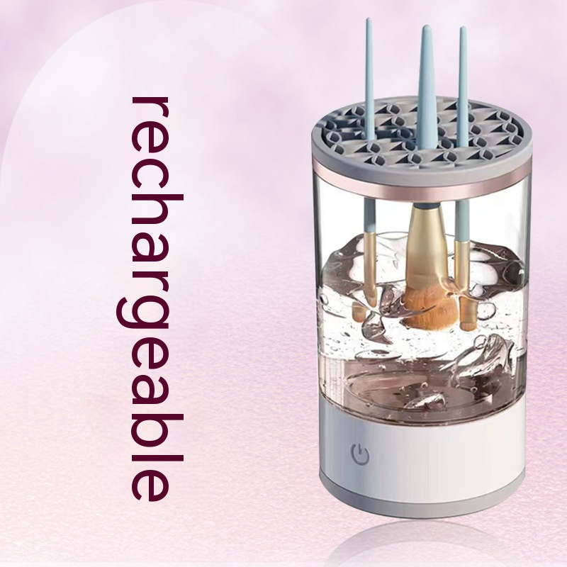 Electric Makeup Brush Cleaner – Spotless Brushes in Seconds