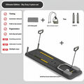 Foldable Ab Wheel Fitness Board – Multi-Workout Home Gym