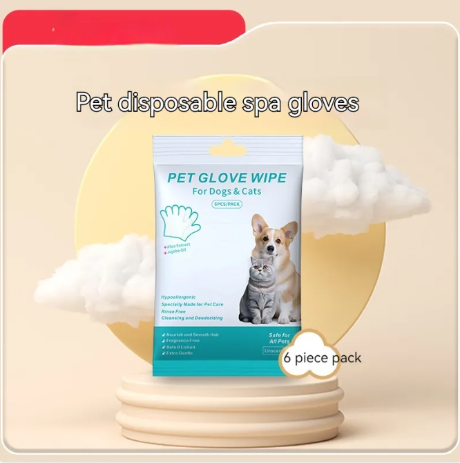 Pet Cleaning Gloves & Wipes – Quick Grooming On the Go
